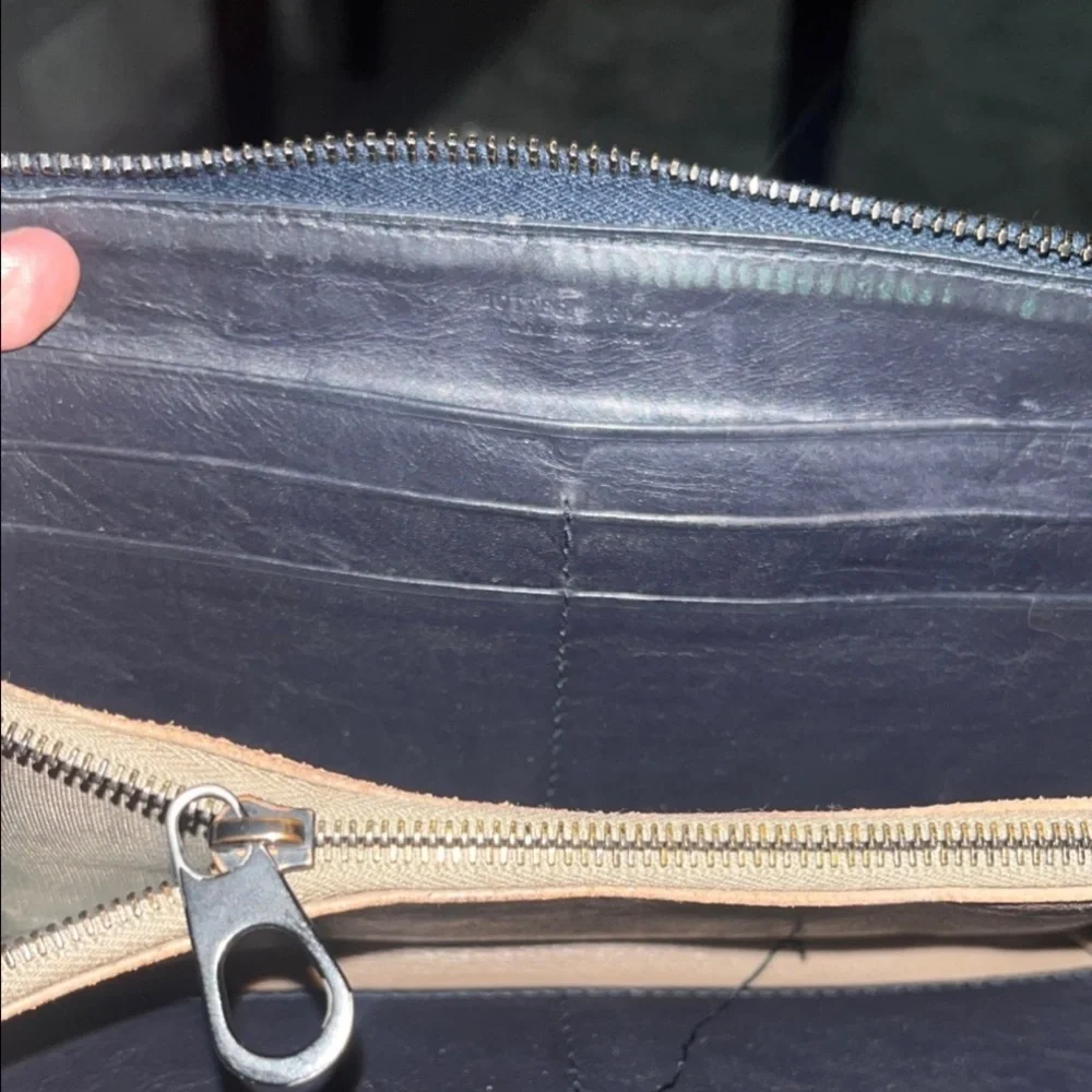 Bottega Veneta Perforated Long zip wallet